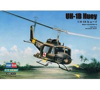 Hobbyboss 1:72 Scale UH-1B Huey Assembly Authentic Kit, 24.16 x 3.63 x 6.1 cm