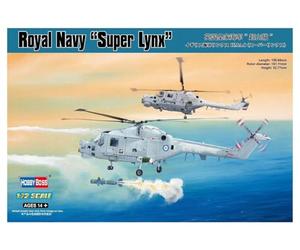 Hobbyboss 1:72 Scale Westland Super Lynx Assembly Authentic Kit, Navy