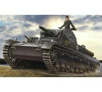 Hobbyboss 1:35 Scale German Panzerkampfwagen IV Ausf D/TAUCH Model Kit (Grey)
