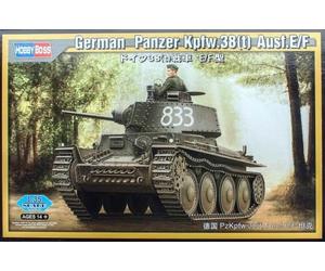 Hobbyboss 80136 1:35th scale German Panzer Kpfw.38(t) Ausf.E/F
