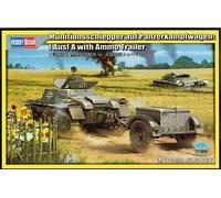 HobbyBoss Plastic Model Kit 1/35 Munitionsschlepper auf Pz.Pkfw.I Ausf A w/ Ammo Trailer #80146