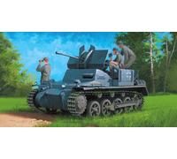 Hobbyboss 80147 "Flakpanzer IA with Ammo Trailer Model Kit, 1:35 Scale