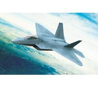 Hobbyboss 1:72 Scale F-22A Raptor Assembly Authentic Kit