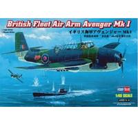 Hobbyboss 1:48 Scale British Fleet Air Arm Avenger MK 1 Assembly Kit