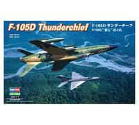 Hobbyboss 80332 "F-105D Thunderchief Model Kit, 1:48 Scale