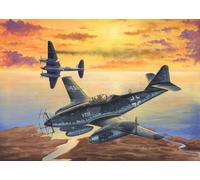 HobbyBoss Model Kit Messerschmitt Me 262 V056 1:48 Scale Grey