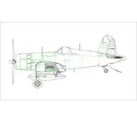 Hobbyboss 80386 - 1:48 F4U-4 Corsair Early Version- New