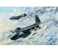 Hobbyboss 1:48 Scale A-6E TRAM Intruder Model Kit (Grey)