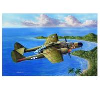 Hobbyboss 81730 "P-61A Black Widow Plastic Model Kit, 1:48 Scale
