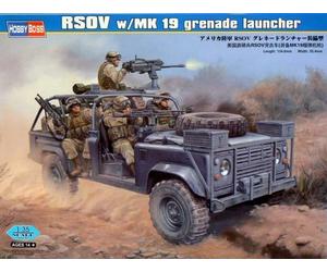 Hobbyboss 82449 1:35th scale Land Rover RSOV w/MK 19 grenade launcher