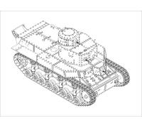 Hobbyboss 82493 - 1:35 Soviet T-24 Medium Tank- New
