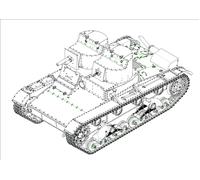 Hobbyboss 1/35 82494 Soviet T-26 Light Infantry Tank Mod.1931