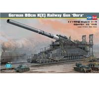 Hobbyboss 82911 - 1/72 WWII German 80cm K(E) Railway Gun Dora - New