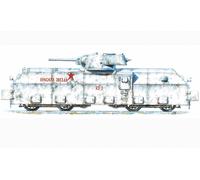 Hobbyboss 82912 1:72nd scale Soviet draisine “Krasnaja Zvezda”