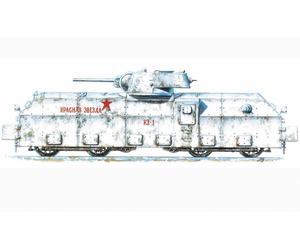 Hobbyboss 82912 - 1:72 Soviet Armoured Train- New