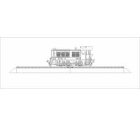 Hobbyboss 82913 - 1:72 German WR360 C12 Locomotive- New