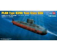 Hobbyboss 1:350 Scale PLAN Type 039A Yuan Class Submarine Model Kit (Grey)