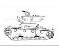 Hobbyboss 83810 - 1:35 Soviet T-26 Light Infantry Tank Mod.1936- New