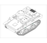 Hobbyboss 83820 - 1:35 Soviet T-37TU Command Tank- New