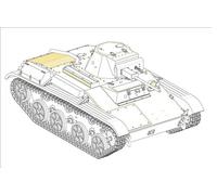 Hobbyboss HBB84555 1:72-Soviet T-60 Light Tank