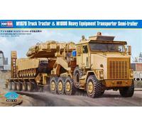Hobbyboss 1/35 - Oshkosh M1070 Truck Tractor and M1000 HETS # 85502