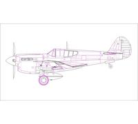 HBB85801 - Hobbyboss 1:48 - P-40M Kitty Hawk Fighter