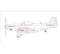 HOBBY BOSS 85806 1:48 P-51D Mustang IV Fighter