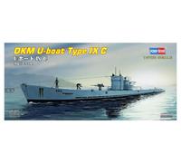Hobbyboss 87007 DKM U-Boat Type IX C Plastic Model Kit, 1:700 Scale