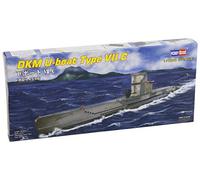 Hobbyboss 87009 "DKM U Boat Type VII C Plastic Model Kit, 1:700 Scale