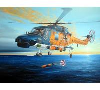 Hobbyboss 1:72 Scale Germany Navy (Bundesmarine) Westland Lynx Mk. 88" Assembly Authentic Kit