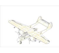 Hobbyboss 1/72 87261 Northrop P-61A Black Widow
