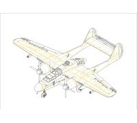Hobbyboss 87262 - 1:72 US P-61B Black Widow- New