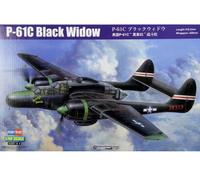 Hobbyboss 1:48 Scale US P-61C Black Widow Model Kit (Grey)