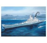 Hobbyboss HBB86516 1:350-USS Missouri BB-63 Scale Model Kit, Molded Color