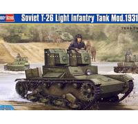 Hobbyboss Soviet T-26 Light Infantry Tank Mod.1931 1:35 Model