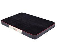Hobbydog Premium Dog Mattress, Medium, Black/Brown
