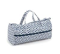 Hobbygift Groves Exclusive: Knitting Bag: Scribble Diamond, Cotton Blend Assorted, 16.5 x 45 x 19.5cm, MR4698¸