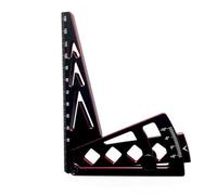 Hobbymall RC Car Camber Gauge Adjustable RC Car Wheel Rim Camber Gauge Height Measuring Ruler for 1/10 1/8 RC Crawler