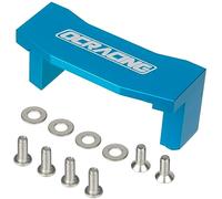 HobbyMarking 1/10 RC Aluminum Servo Mount for Tamiya TT-02 / TT-02B Chassis 1/10 RC Buggy Car Upgrades Parts #54977 (Blue)
