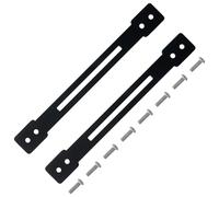 HobbyMarking 2Pcs Aluminum Body Stay Mount Chassis Plate for Tamiya Bullhead Super Clodbuster 1/10 RC Truck Car Upgrade Parts