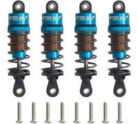 HobbyMarking Aluminum Alloy Oil Shock Absorber 62mm Adjustable Damper Set For Tamiya TT-01 TT-02 RC On-Road Car Upgrade Parts