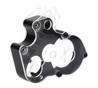 HobbyMarking Aluminum Gearbox with Transparent PVC Case for 1/10 Tamiya ORV Chassis Monster Beetle Blackfoot The Frog RC Off-Road Car Upgrade Parts