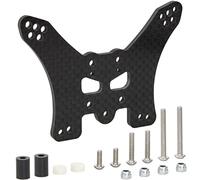 HobbyMarking Carbon Fiber Rear Damper Stay for Tamiya TT-02B Chassis 1/10 RC Cars Upgrades Accessories #54557