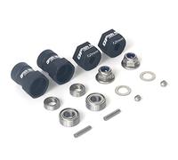 HobbyMarking RC Car Aluminum 12mm Hex Wheel Adapter for Tamiya WR-02 Chassis Wild Willy 2 / VW Type 2 / Suzuki Jimny Upgrade Parts