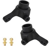 HobbyMarking RC Car Aluminum Front Upright Knuckle Arm Set for Tamiya TT-02B DF02 Chassis Buggy Car Upgrades Parts