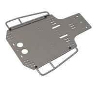 HobbyMarking Stainless Steel Chassis Plate w/Side Bumper for Tamiya Sand Scorcher Buggy Champ Upgrade Replacement