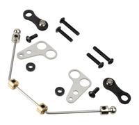 HobbyMarking Stainless Steels Front Stabilizer Rod Set for Tamiya BB-01 Chassis BBX 1/10 Buggy Racing Car Upgrade Parts