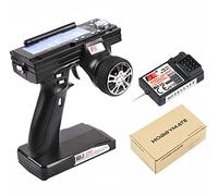 HOBBYMATE Flysky FS-GT3B RC Transmitter Receiver 2.4Ghz 3 Channel, Rc Car Remote Controller with Flysky GR3E Failsafe Receiver