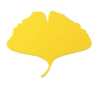 hobbyme Creative Silicone Ginkgo Biloba Coaster Home Anti Scald Dining Table Bowl Tray Heat Insulated Glass Tea Cup Mat