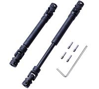 Hobbypark 105-155mm Steel Centre Drive Shaft CVD for 1/10 RC Crawler Axial SCX10 Redcat Gen7 /Pro RC4WD D90 Upgrade Parts Hop-Ups Replacement (2pcs)